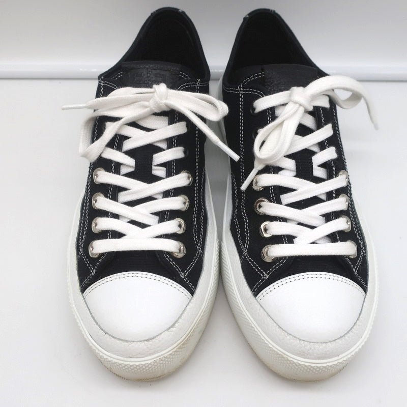 Givenchy City Low Top Sneakers Black Canvas Size 38.5 product image 4, provided for visual reference and product detail