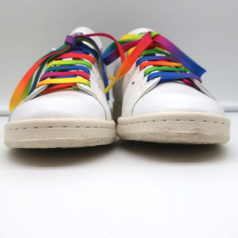 Stella McCartney x Stan Smith Vegan Sneakers White/Rainbow Size 5.5 product image 5, provided for visual reference and