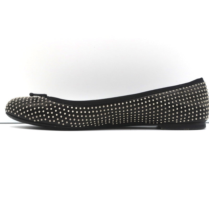 Saint Laurent Dance Ballet Flats Black Studded Leather Size 37.5 product image 6, provided for visual reference and product