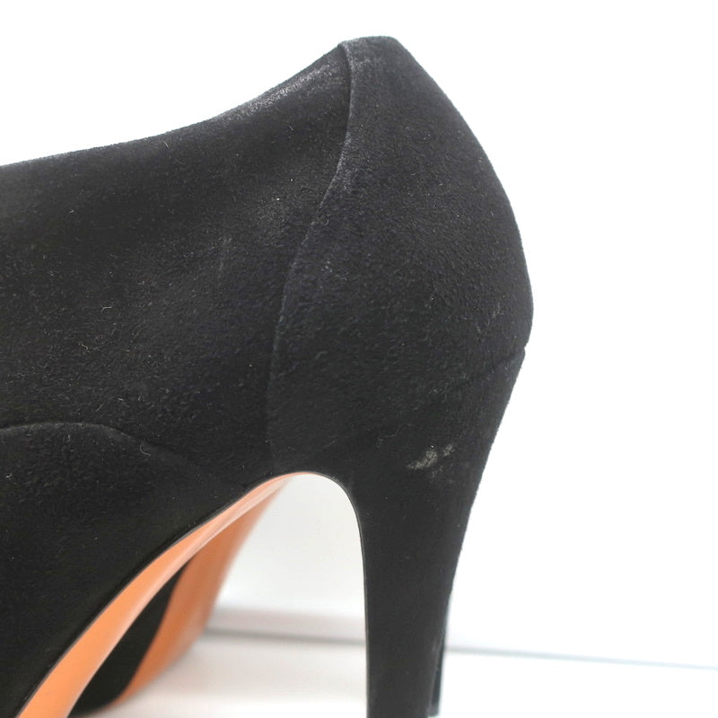 Gucci Betty Lace-Up Platform Booties Black Suede Size 38.5 product image 5, provided for visual reference and product detail