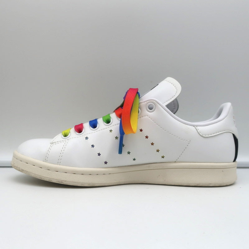 Stella McCartney x Stan Smith Vegan Sneakers White/Rainbow Size 5.5 product image 7, provided for visual reference and