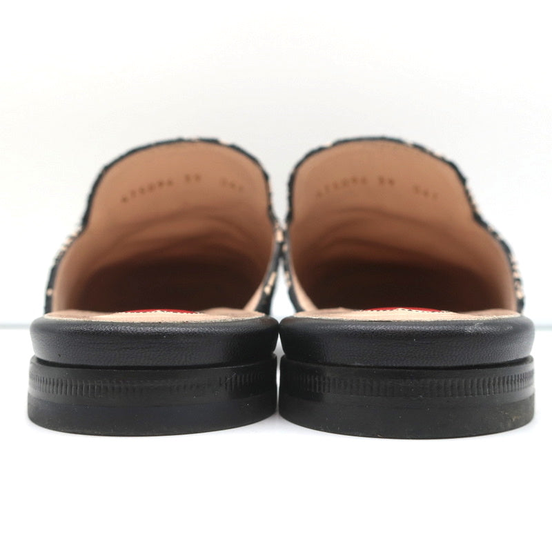 Gucci Princetown Horsebit Loafer Mules Black Lace Size 39 product image 7, provided for visual reference and product detail