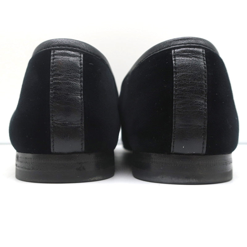 Gucci Jordaan Horsebit Loafers Black Velvet Size 37.5 product image 7, provided for visual reference and product detail