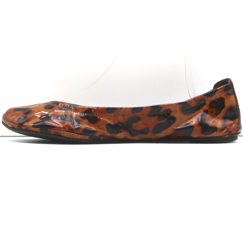 Tory Burch Eddie Ballet Flats Leopard Print Patent Leather Size 10.5 product image 7, provided for visual reference and