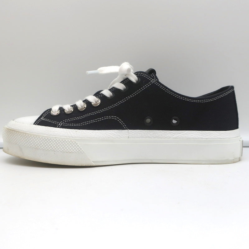 Givenchy City Low Top Sneakers Black Canvas Size 38.5 product image 8, provided for visual reference and product detail