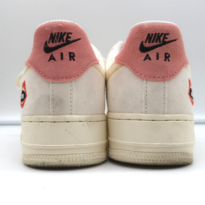 Nike Air Force 1 '07 Low Peace Rock N Roll Sneakers White Size 9 DQ7656-100 product image 8, provided for visual reference