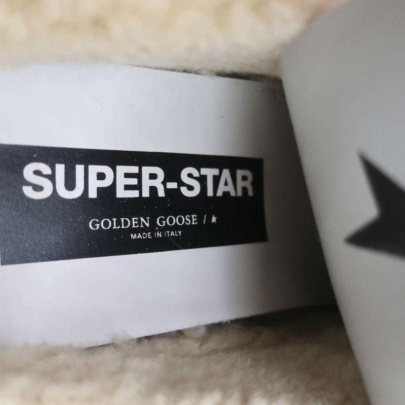 Golden Goose Superstar Sabot Shearling Sneakers Leopard Print Calf Hair Size 37 product image 8, provided for visual