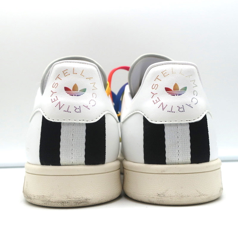 Stella McCartney x Stan Smith Vegan Sneakers White/Rainbow Size 5.5 product image 8, provided for visual reference and