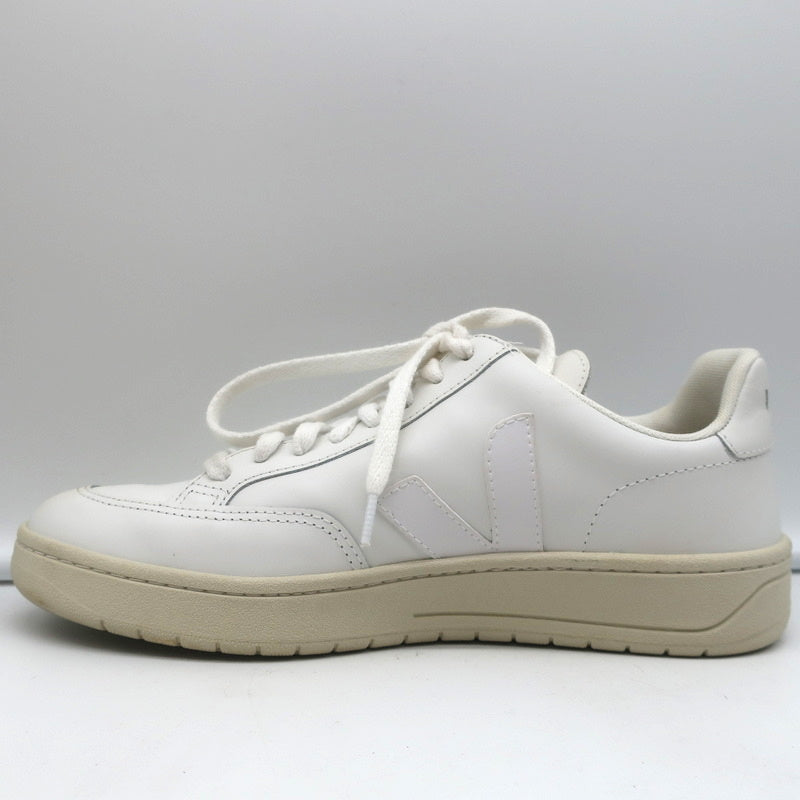 Veja V-12 Low Top Sneakers Extra White Leather Size 40 US 9 product image 8, provided for visual reference and product
