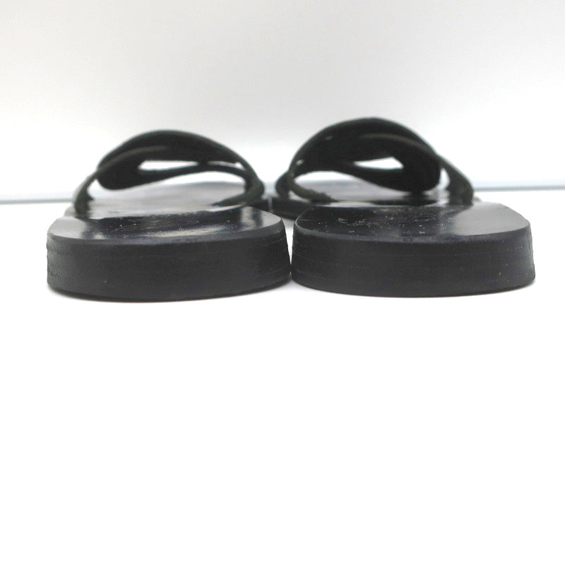 Ancient Greek Sandals Desmos Slides Black Leather Size 38 product image 8, provided for visual reference and product detail