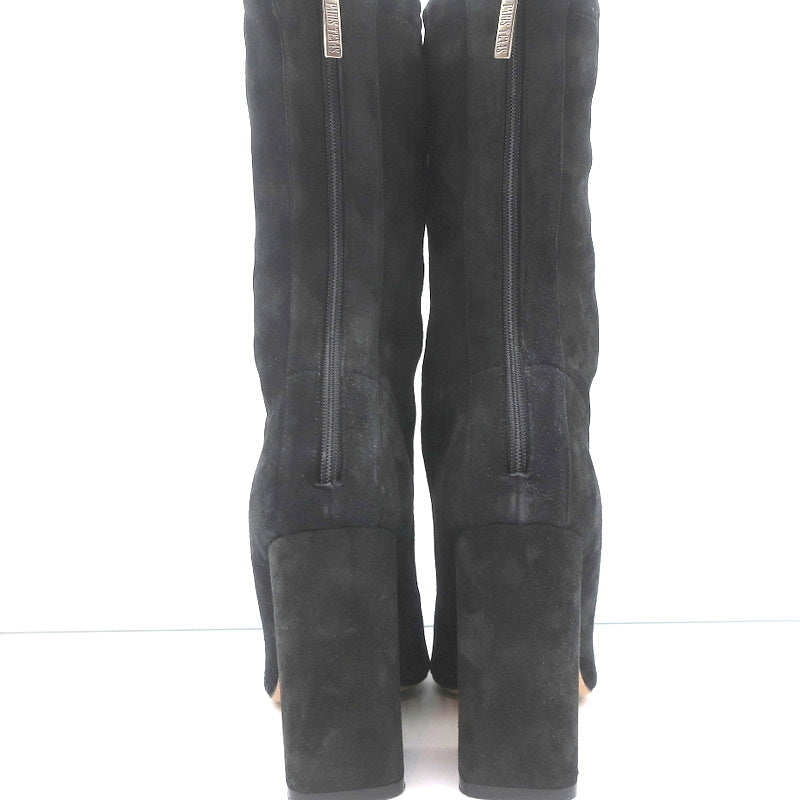 Paris Texas Mama Daily Boots Charcoal Stretch Suede Size 40 Pointed Toe product image 8, provided for visual reference and