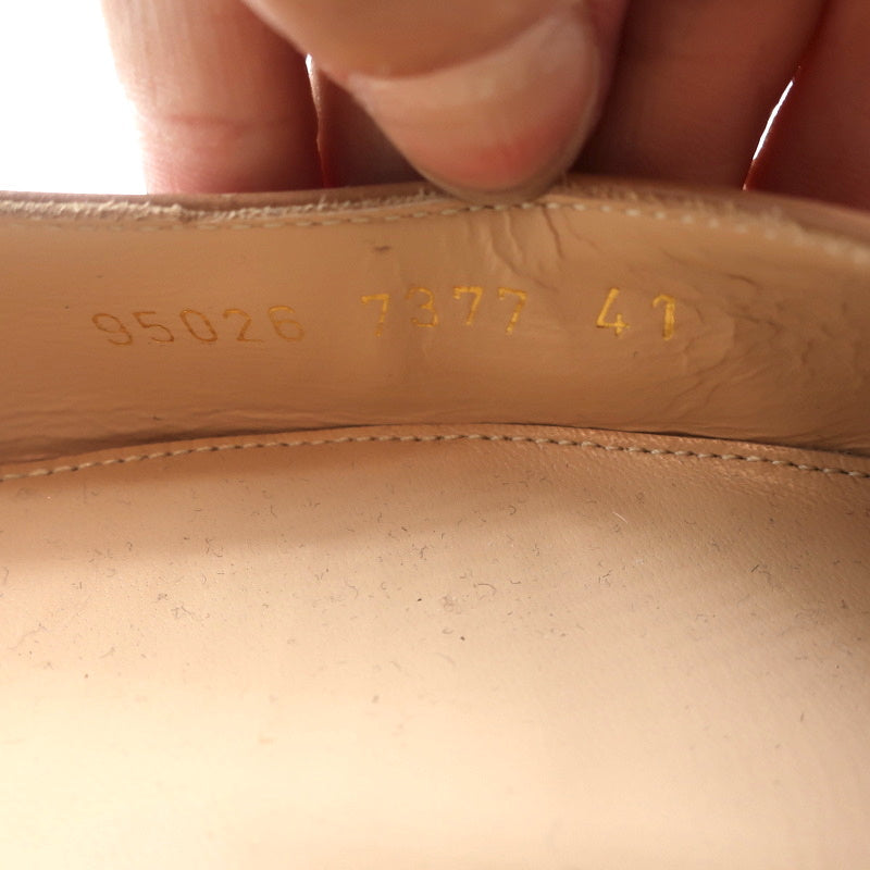 Gianvito Rossi Slingback Flats Anna Praline Leather Size 41 Pointed Toe NEW product image 9, provided for visual reference