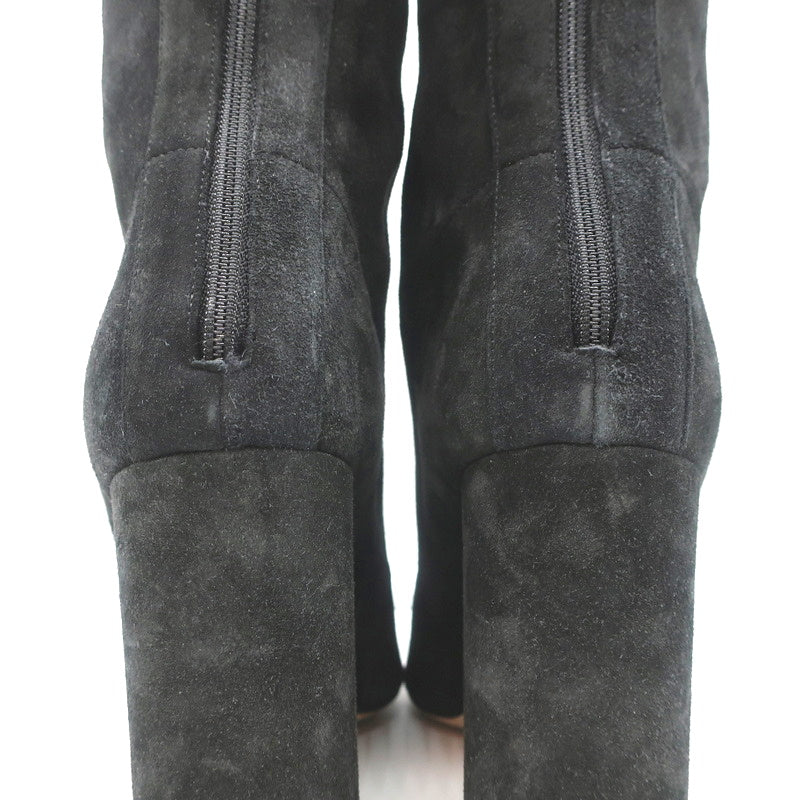 Paris Texas Mama Daily Boots Charcoal Stretch Suede Size 40 Pointed Toe product image 9, provided for visual reference and