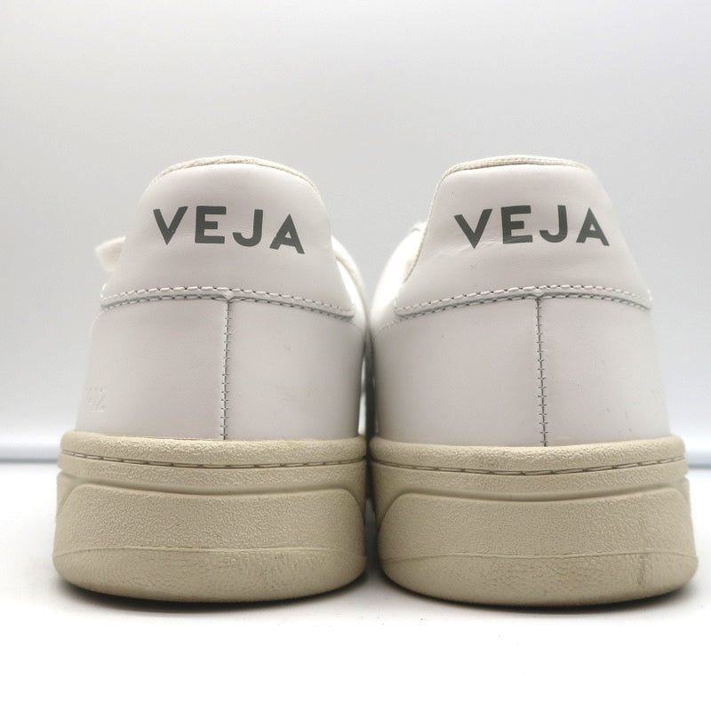 Veja V-12 Low Top Sneakers Extra White Leather Size 40 US 9 product image 9, provided for visual reference and product