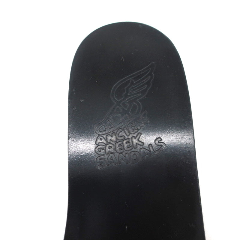 Ancient Greek Sandals Desmos Slides Black Leather Size 38 product image 9, provided for visual reference and product detail