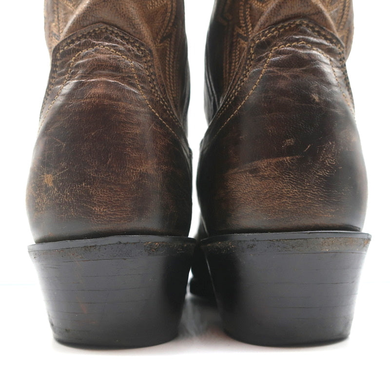 1883 by Lucchese Savannah Cowboy Boots Dark Brown Leather Size 11 product image 9, provided for visual reference and product