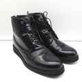 WANT Les Essentiels Derby Boots Menara Black Leather Size 41 Wedge Ankle Boots product image 1, provided for visual