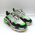 Balenciaga Triple S Sneakers White/Black/Neon Green Size 37 product image 1, provided for visual reference and product