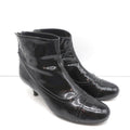 Lanvin Ankle Boots Black Patent Leather Size 41 Kitten Heel Booties product image 1, provided for visual reference and