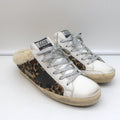 Golden Goose Superstar Sabot Shearling Sneakers Leopard Print Calf Hair Size 37 product image 1, provided for visual