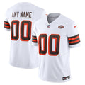 Custom Cleveland Browns 1946 Throwback Vapor Jersey - White product image 1